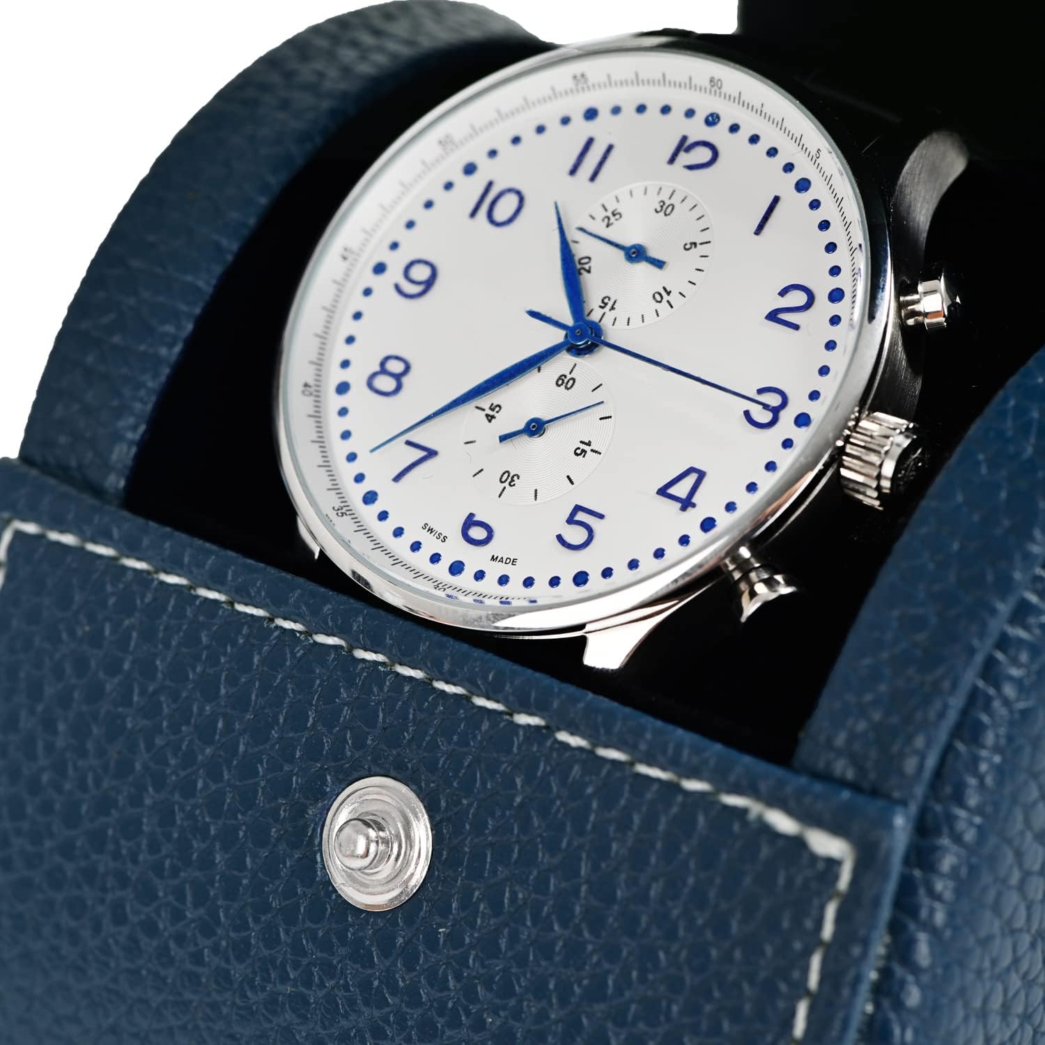 Luxury Leather Travel Watch Ca - مراجعة Luxury Watch Case وسعره