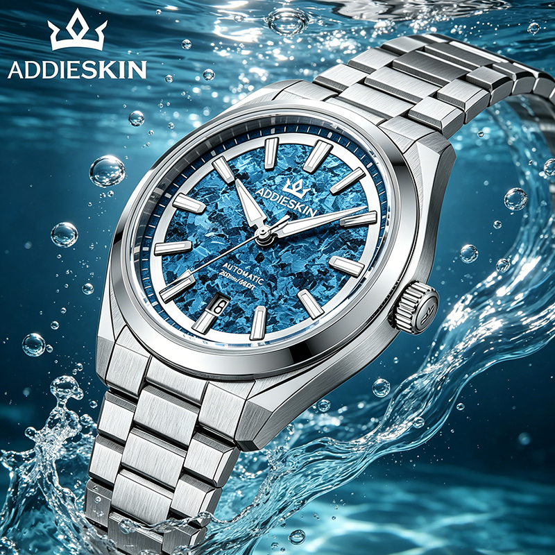 ADDIESKIN K006 Blue Crystalliz - مراجعة Luxury Watch Repair وسعره