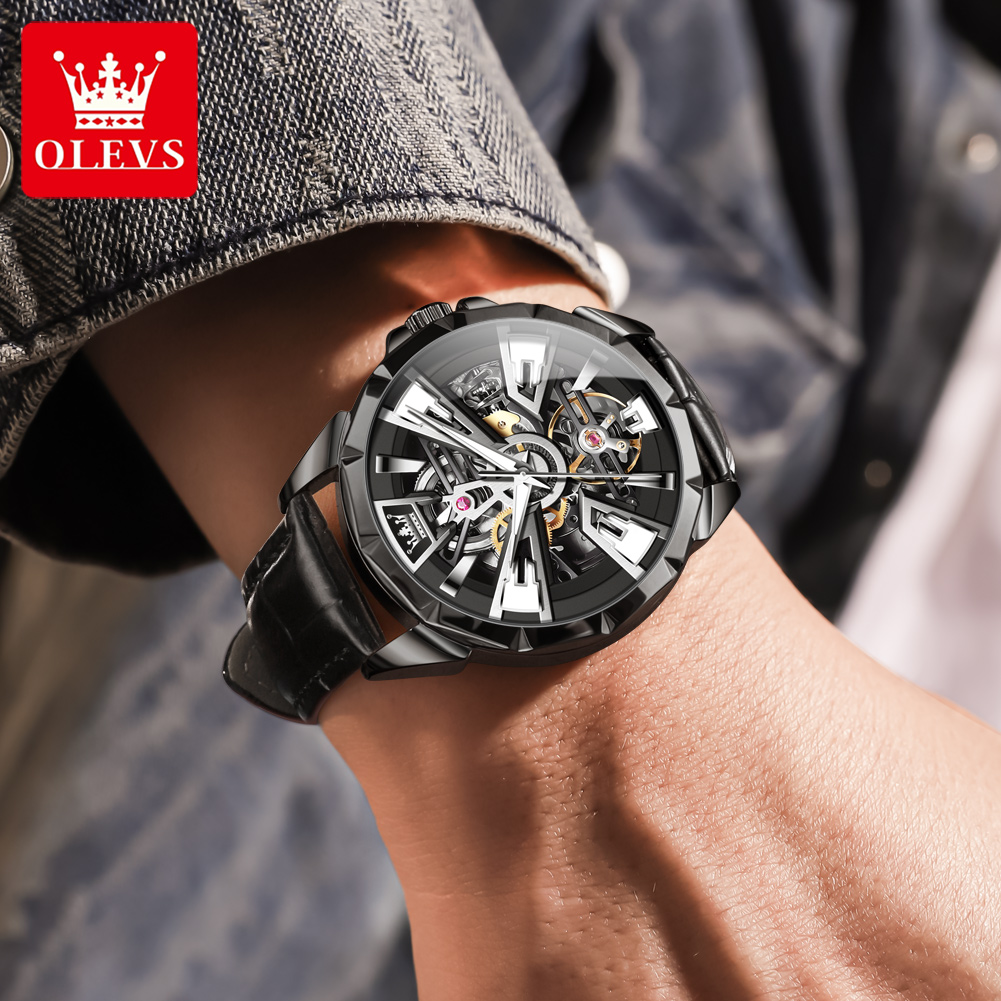 OLEVS 7051 Fashion Men's Watch - مراجعة Luxury Watch Hd وسعره