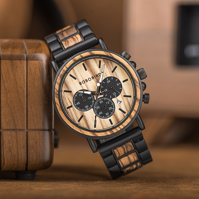 BOBOBIRD Luxury Men Watch Top  - مراجعة Luxury Watch Organizer وسعره