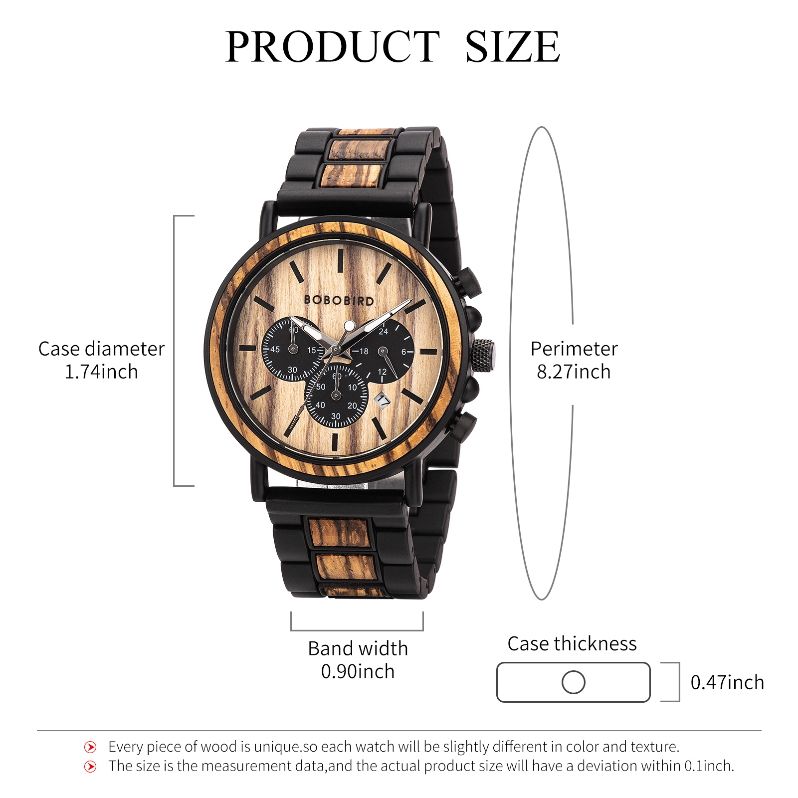 BOBOBIRD Luxury Men Watch Top  - مراجعة Luxury Watch Organizer وسعره