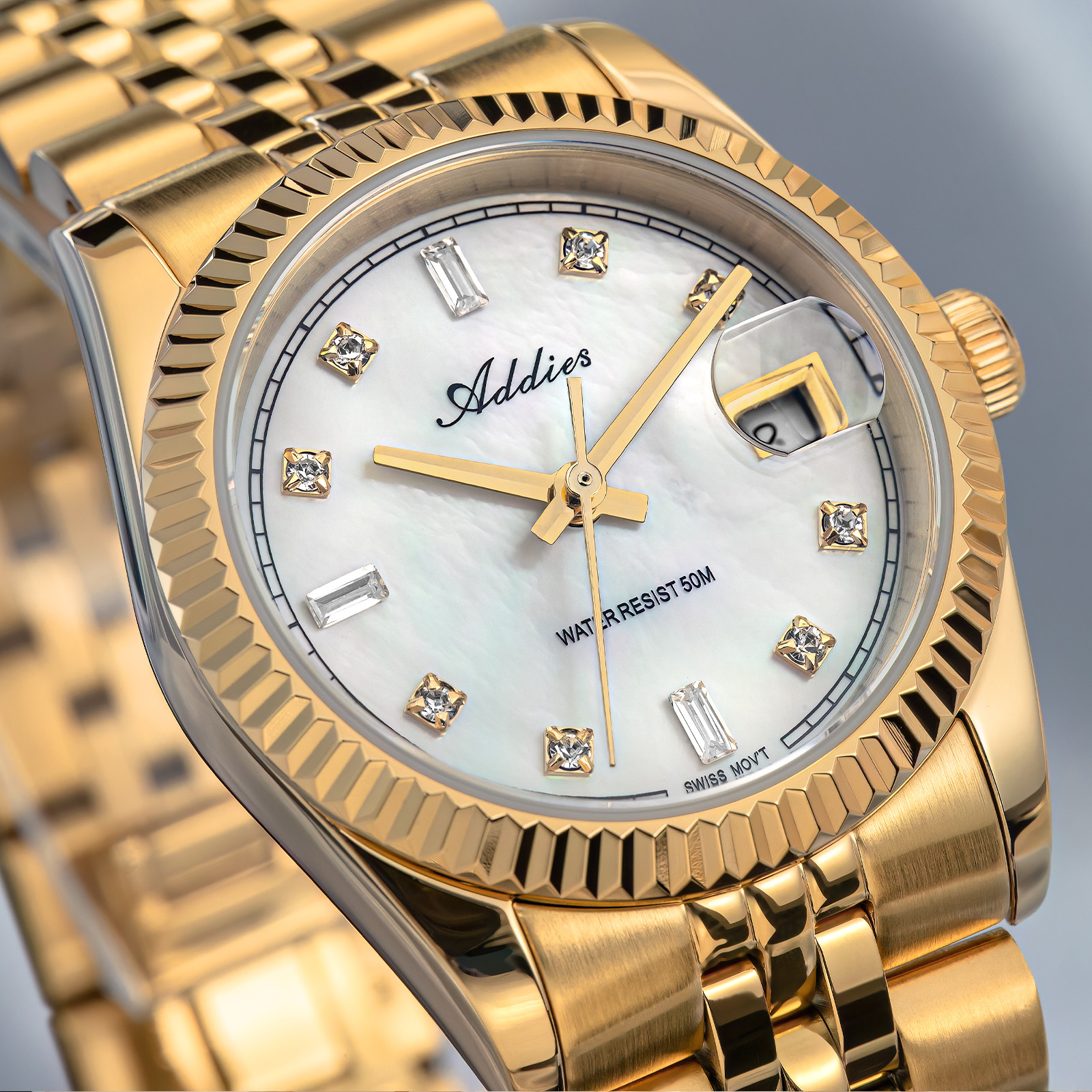 ADDIES Stainless Steel Date Di - مراجعة Luxury Watch Organizer وسعره