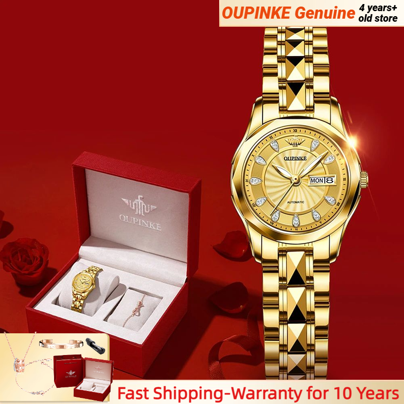 OUPINKE 3172 Mechanical Ladies - مراجعة Luxury Watch Japan وسعره