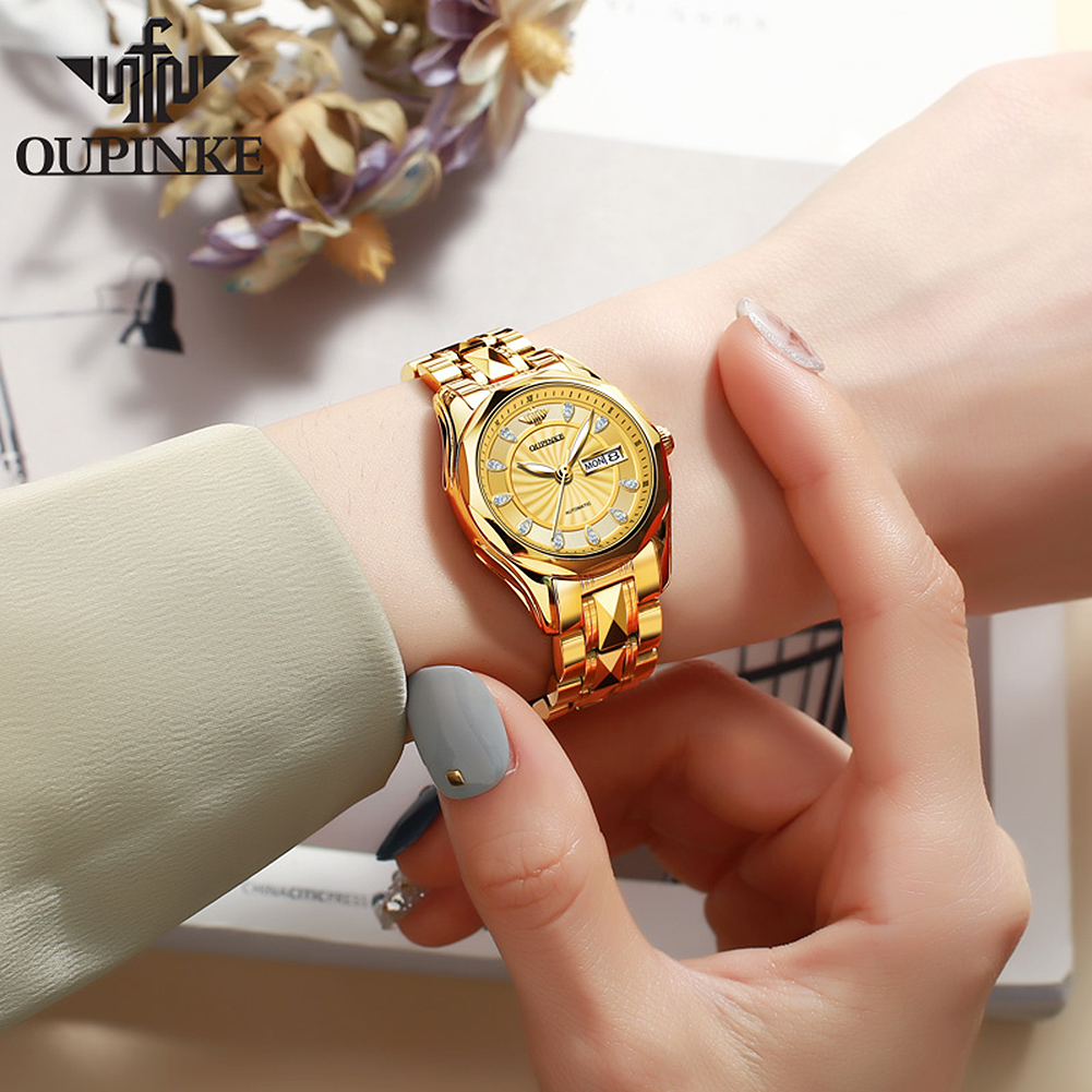 OUPINKE 3172 Mechanical Ladies - مراجعة Luxury Watch Japan وسعره