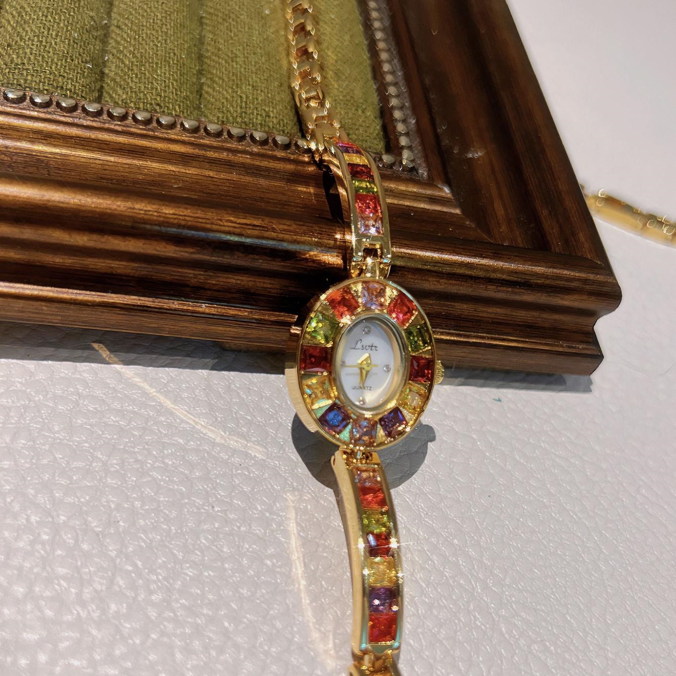 1pc Pre-Owned Ladies' Niche Lu - مراجعة Luxury Watch Pre Owned وسعره