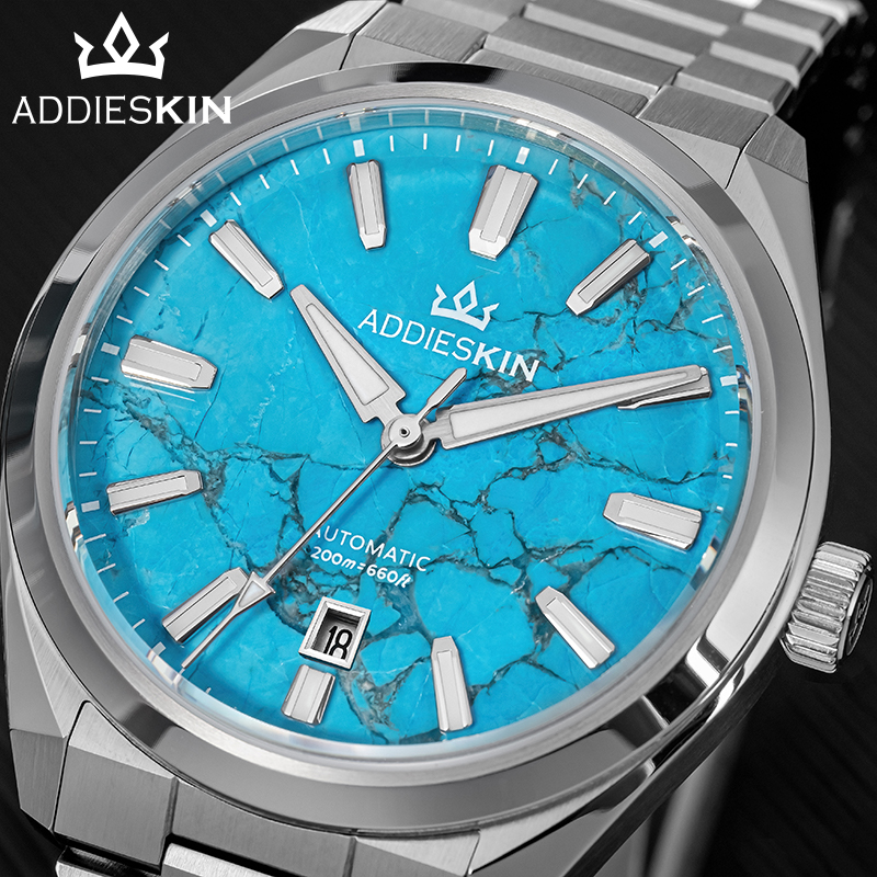 AddiesKIN K010 Turquoise Dial  - مراجعة Luxury Watch Repair وسعره