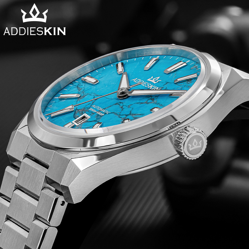 AddiesKIN K010 Turquoise Dial  - مراجعة Luxury Watch Repair وسعره