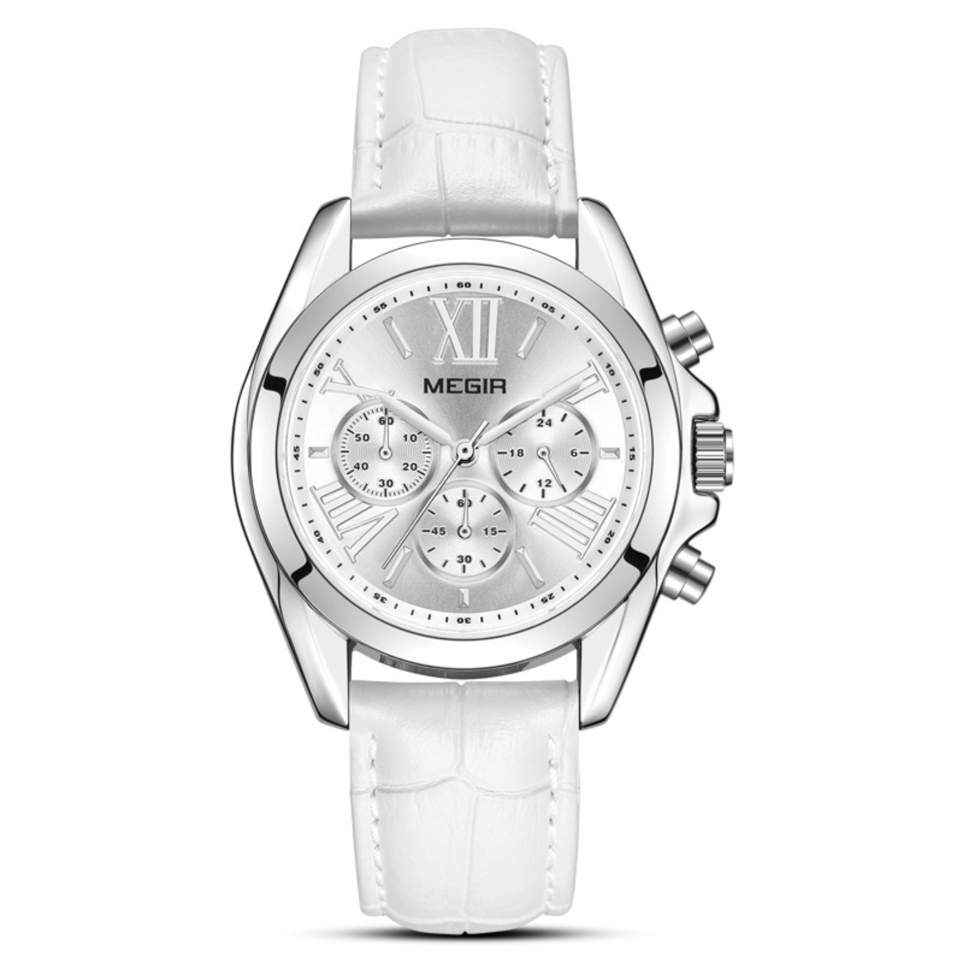 MEGIR New Luxury Leather Watch - مراجعة Luxury Watch Leather وسعره