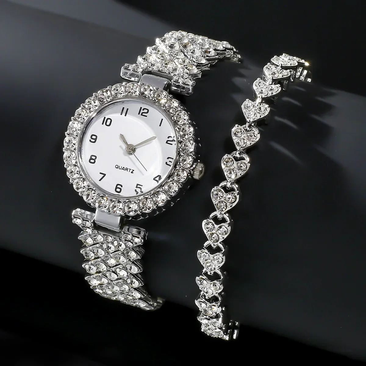 1pcs/2pcs Luxury Fashion Women - مراجعة Lux Watch وسعره