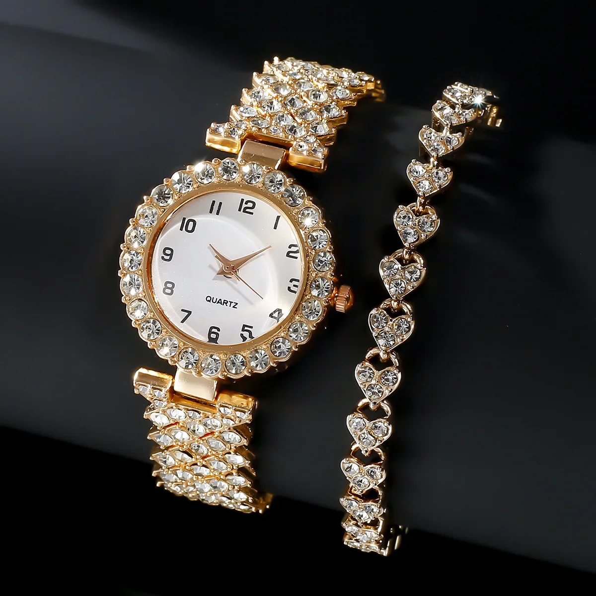 1pcs/2pcs Luxury Fashion Women - مراجعة Lux Watch وسعره