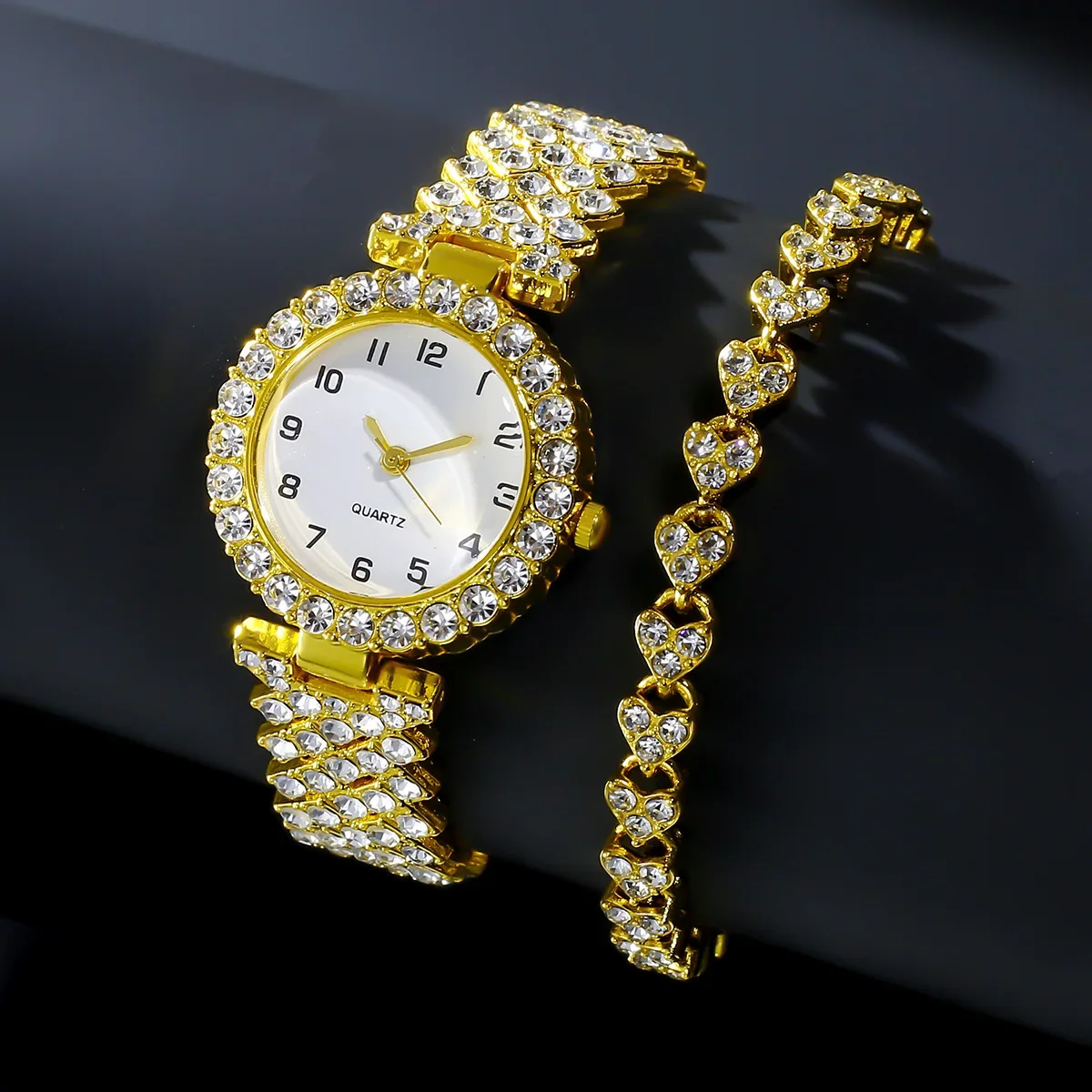 1pcs/2pcs Luxury Fashion Women - مراجعة Lux Watch وسعره