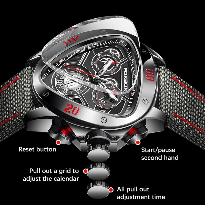 2024 Top Brand Luxury Big Dial - مراجعة Watch Triangle Luxury وسعره
