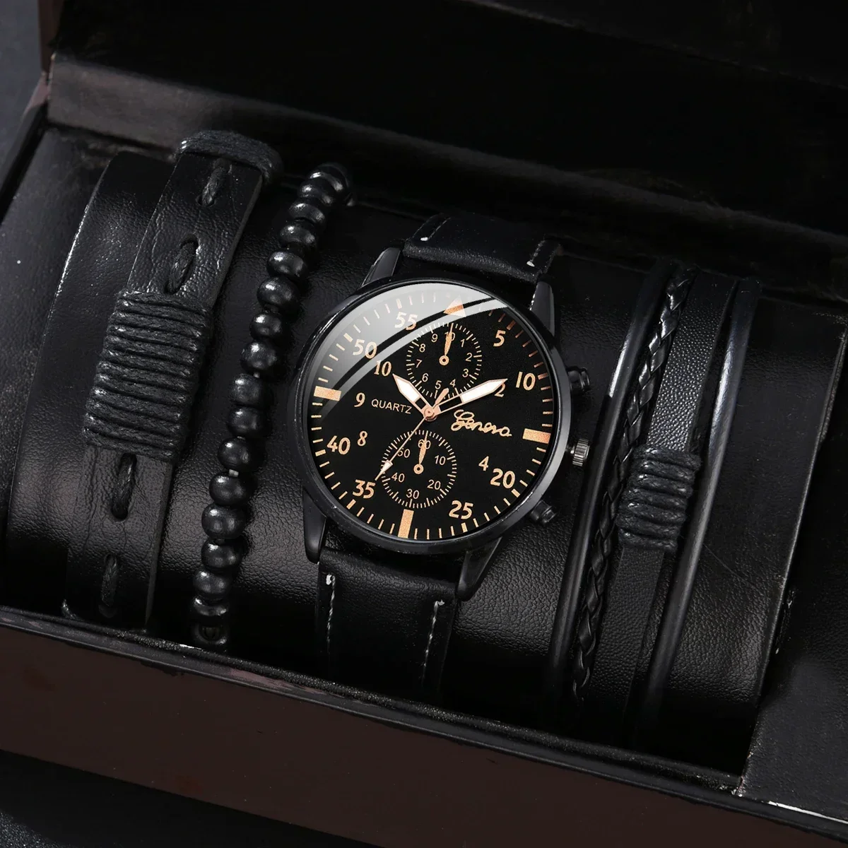 4/2/1pcs Men Sports Watches Se - مراجعة Luxury Watch Organizer وسعره