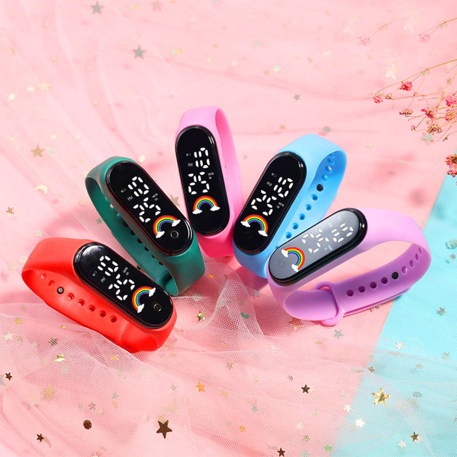 Children Multicolor Watch Led  - مراجعة Sapphire Crystal Display وسعره