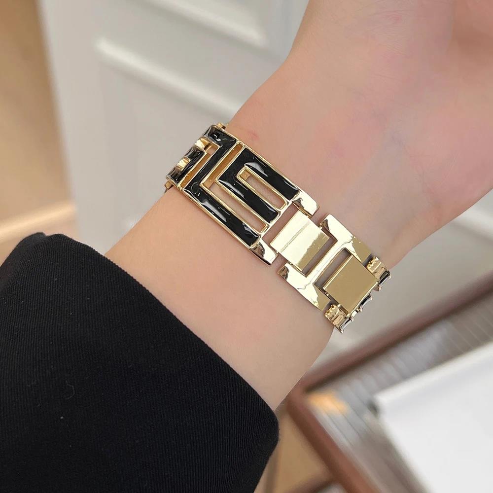 Luxury Metal Strap For Apple W - مراجعة Luxury Watch Apple Bands وسعره
