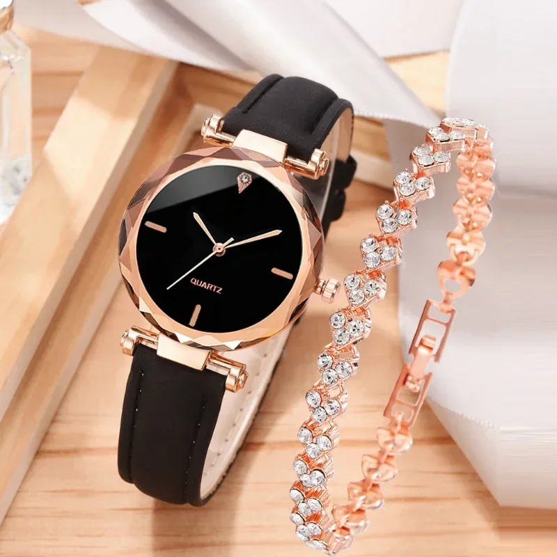 2PCS Set Luxury Watch Women Br - مراجعة Lux Watch وسعره