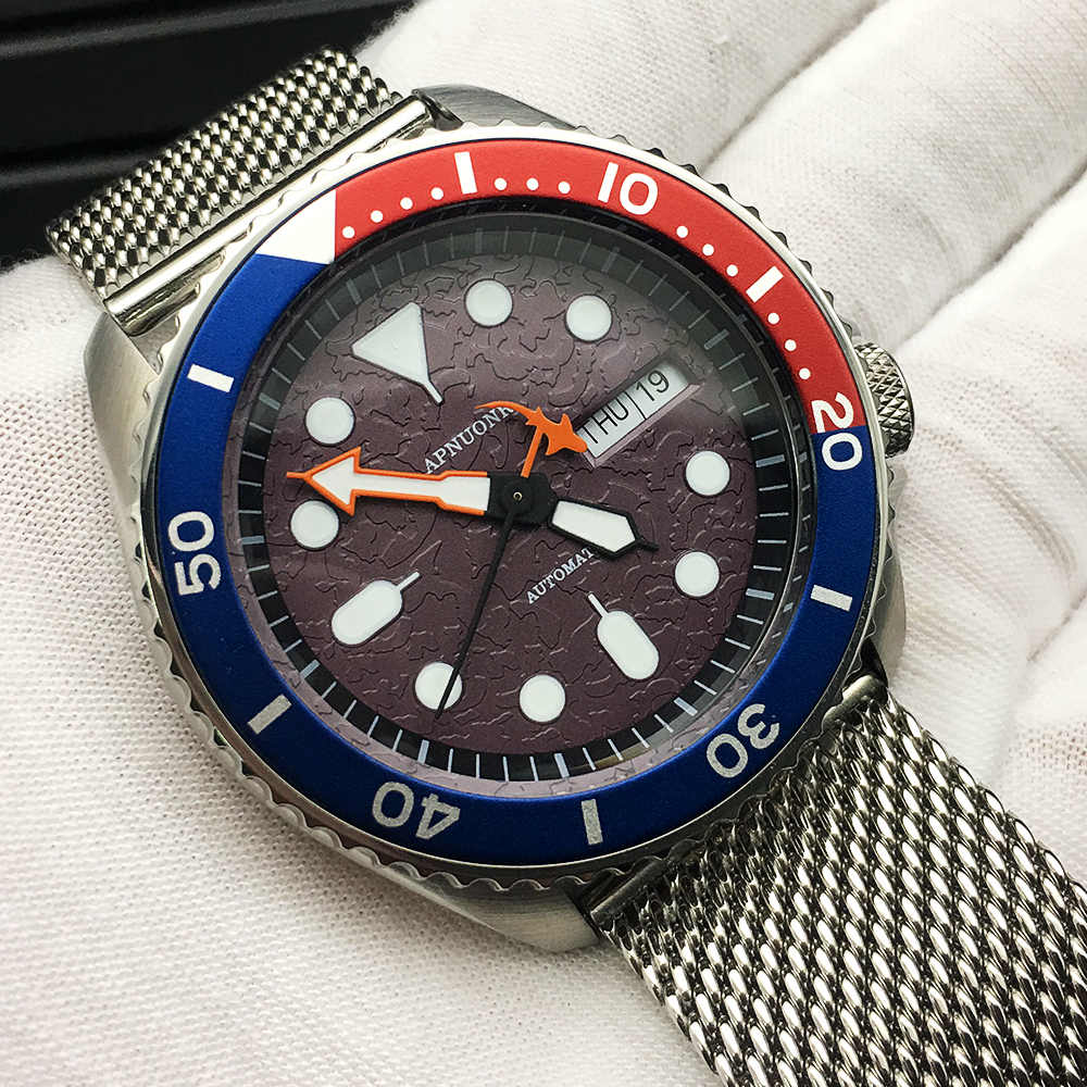New Abalone Diving Men's Mecha - مراجعة Sapphire Crystal Display وسعره