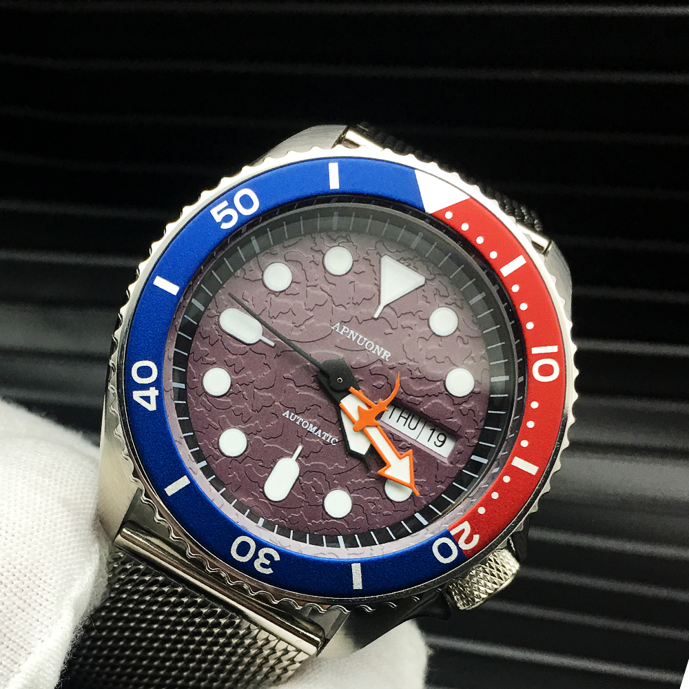 New Abalone Diving Men's Mecha - مراجعة Sapphire Crystal Display وسعره
