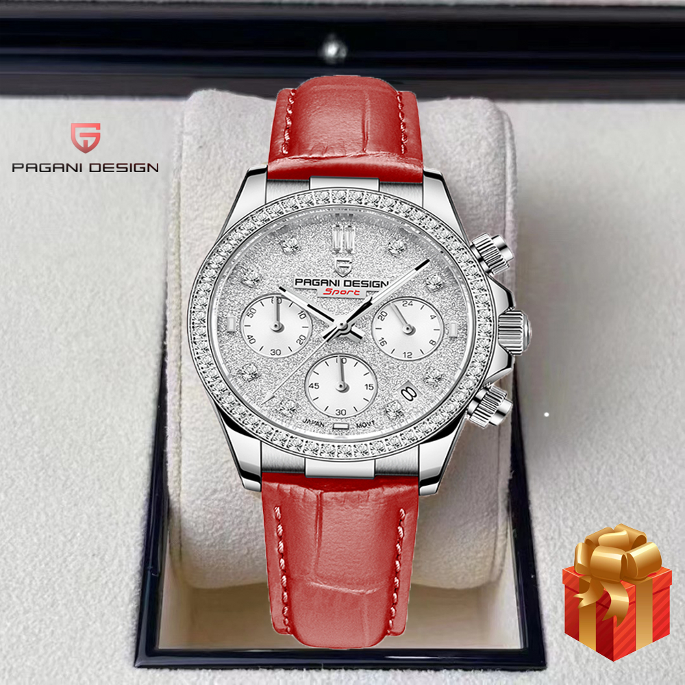 PAGANI DESIGN 1730 Fashion Mul - مراجعة Luxury Watch Leather وسعره