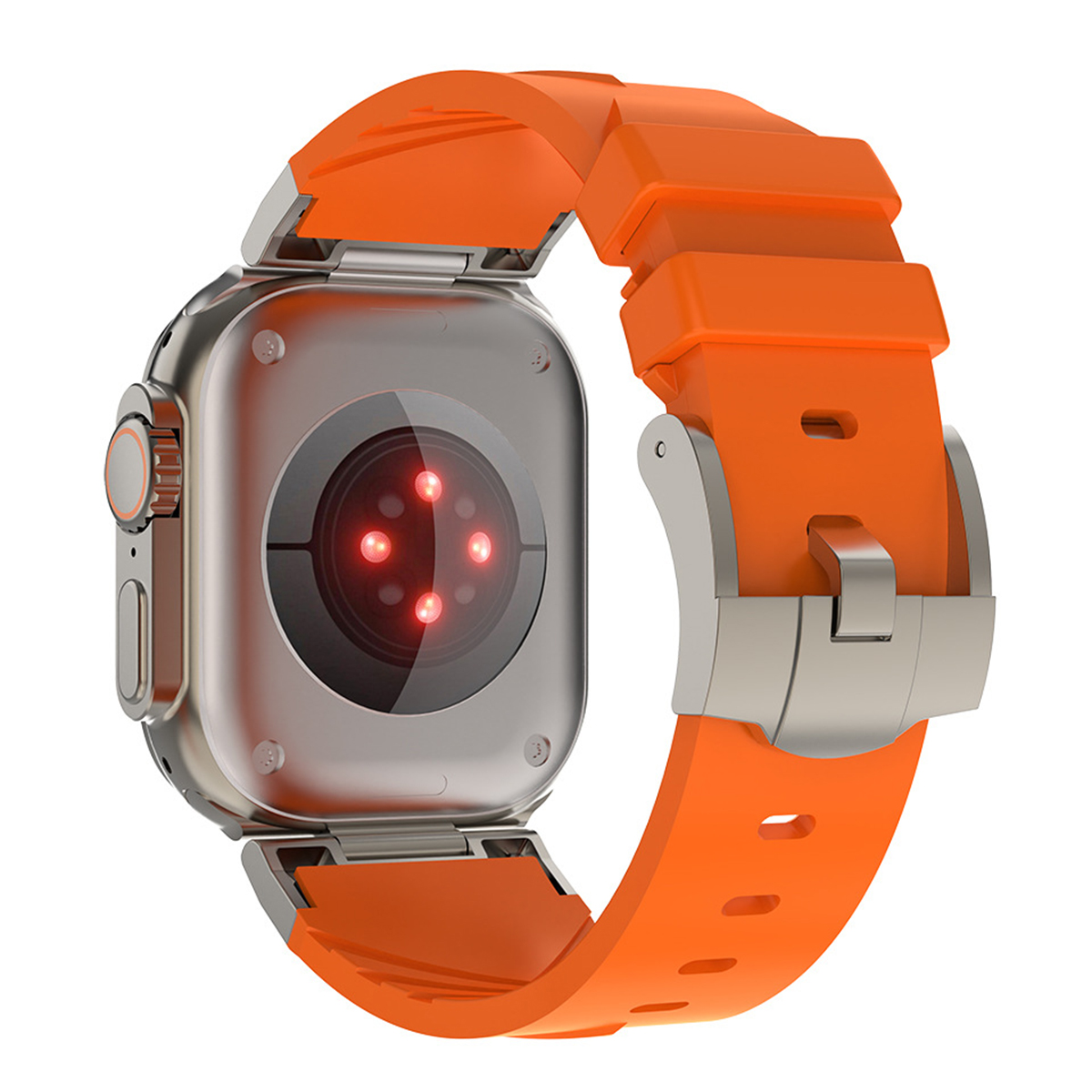 For Apple Watch Band Silicone  - مراجعة Luxury Watch Apple Bands وسعره