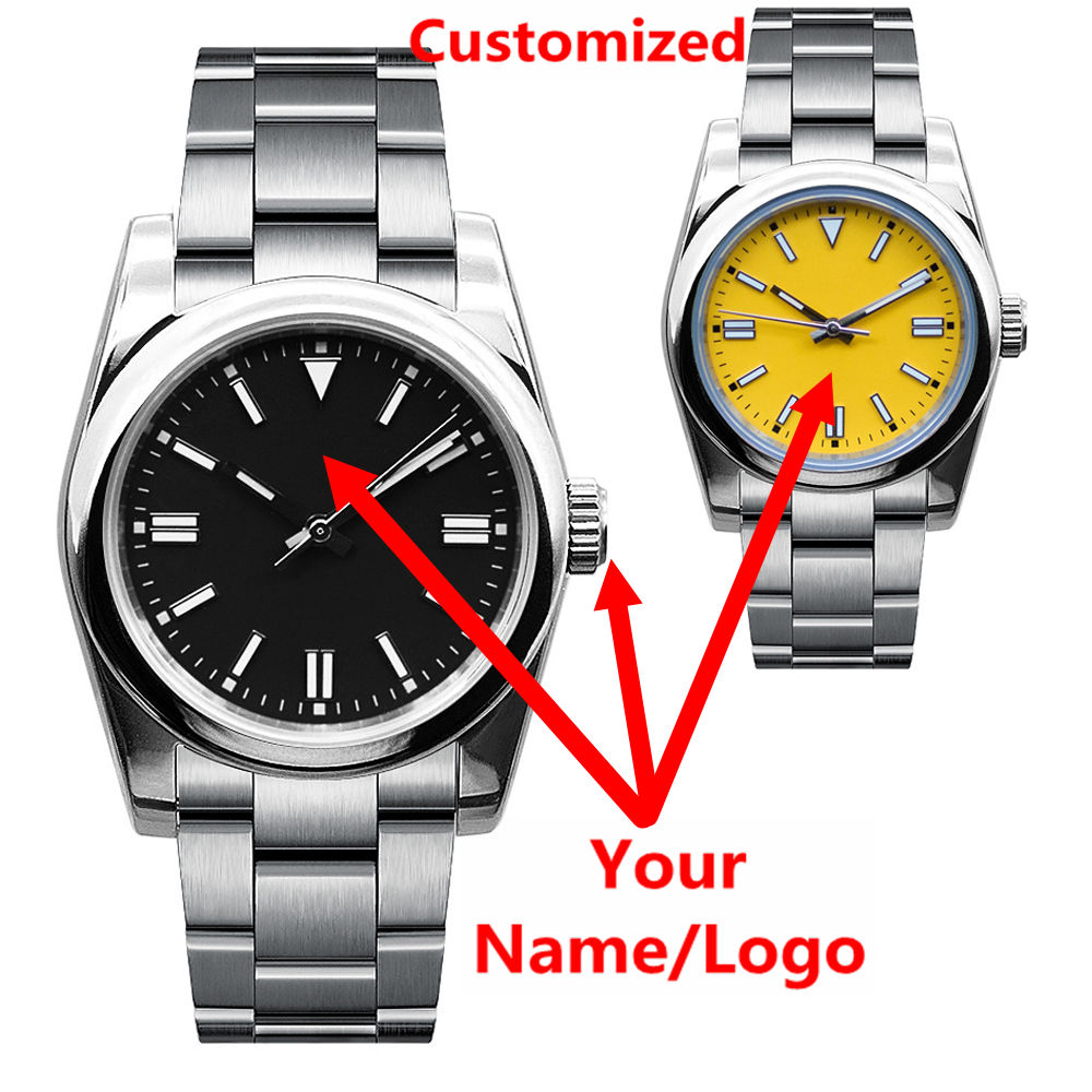 Custom Logo Mens Watch Sapphir - مراجعة Luxury Watch Logos وسعره