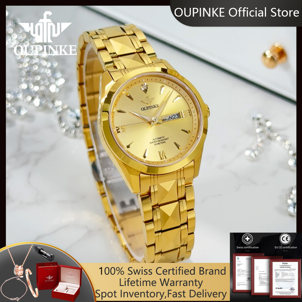 OUPINKE 3306 Real Diamond Woma - مراجعة Sapphire Crystal Display وسعره
