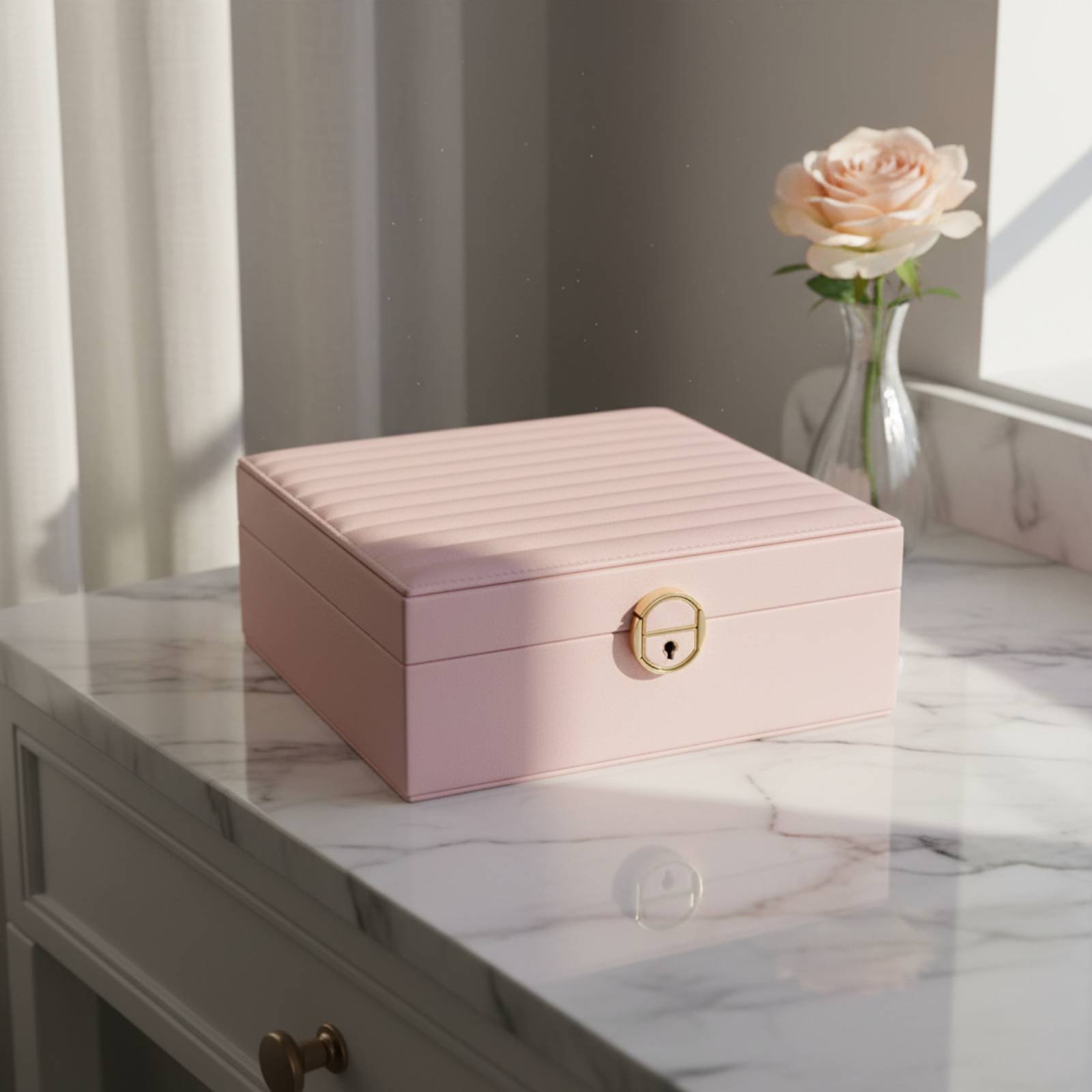 Multi-Tier Jewelry Box Soft Lu - مراجعة Luxury Watch Tier وسعره