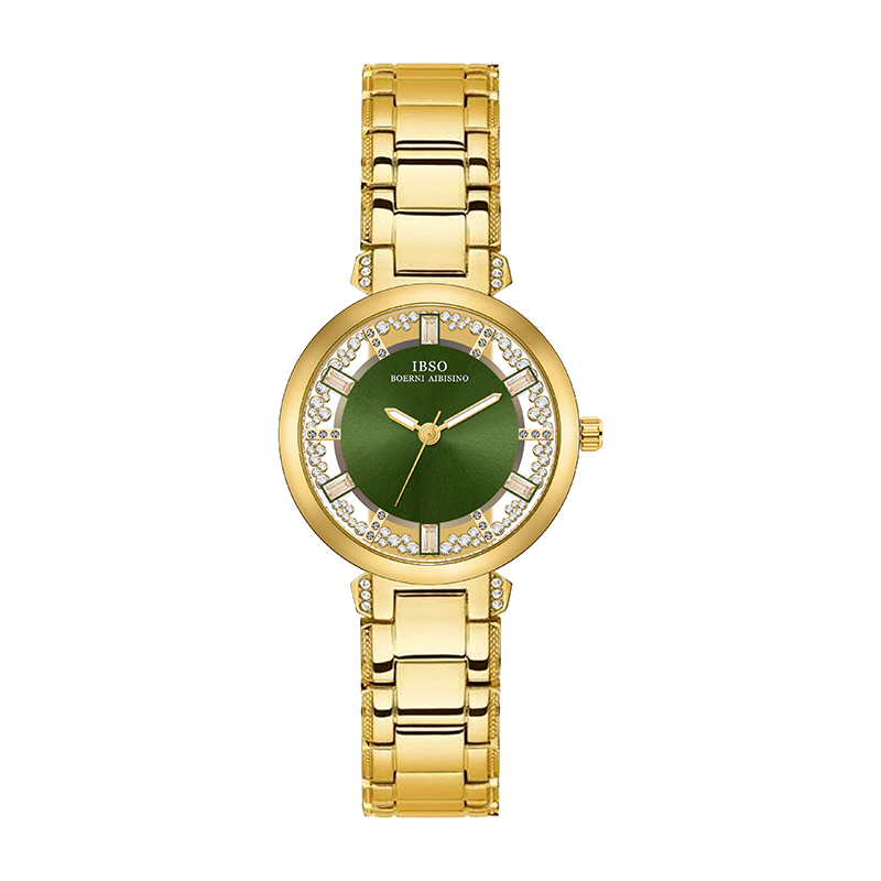 Luxury Brand Women Watches Gol - مراجعة Luxury Watch With Green Dial وسعره
