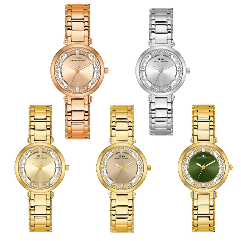 Luxury Brand Women Watches Gol - مراجعة Luxury Watch With Green Dial وسعره