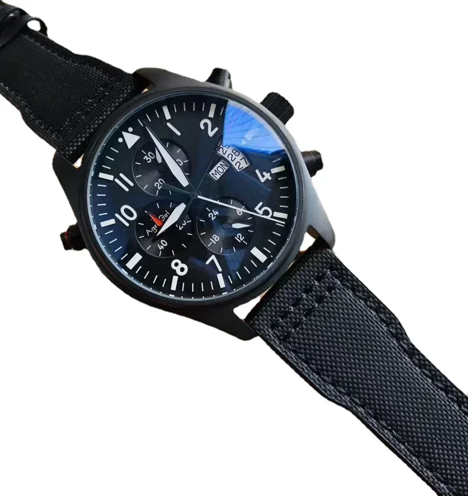 High quality luxury men's quar - مراجعة Luxury Watch Leather وسعره