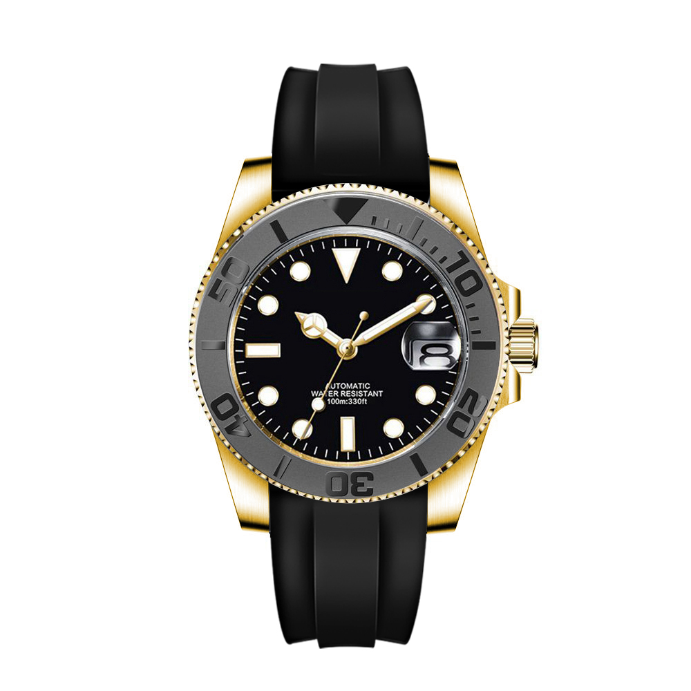 Custom logo 40mLuxury NH35/ Mi - مراجعة Luxury Watch Logos وسعره