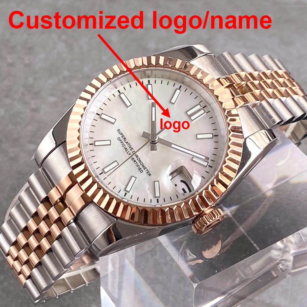 Customized two tone rose gold  - مراجعة Luxury Watch Case وسعره