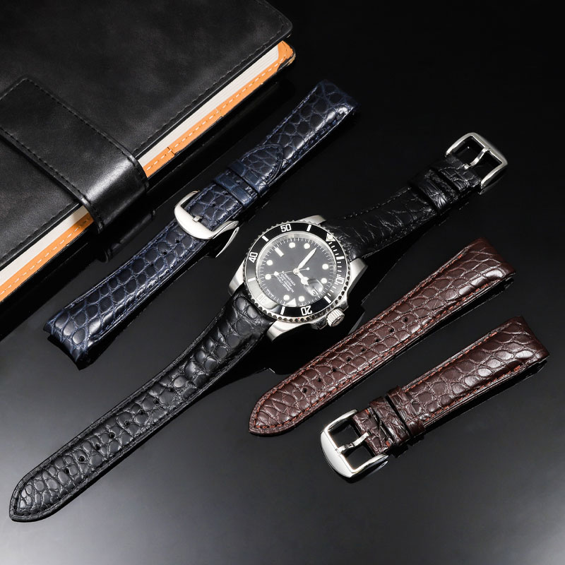20mm 22mm Curved Crocodile Ski - مراجعة Luxury Watch Jaeger Lecoultre وسعره
