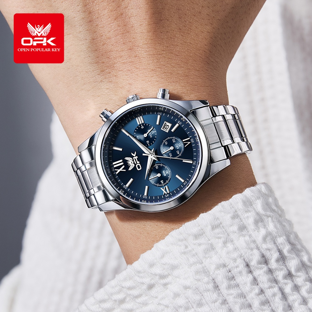 OPK 6052 Mens Watch Automatic  - مراجعة Luxury Watch Leather وسعره