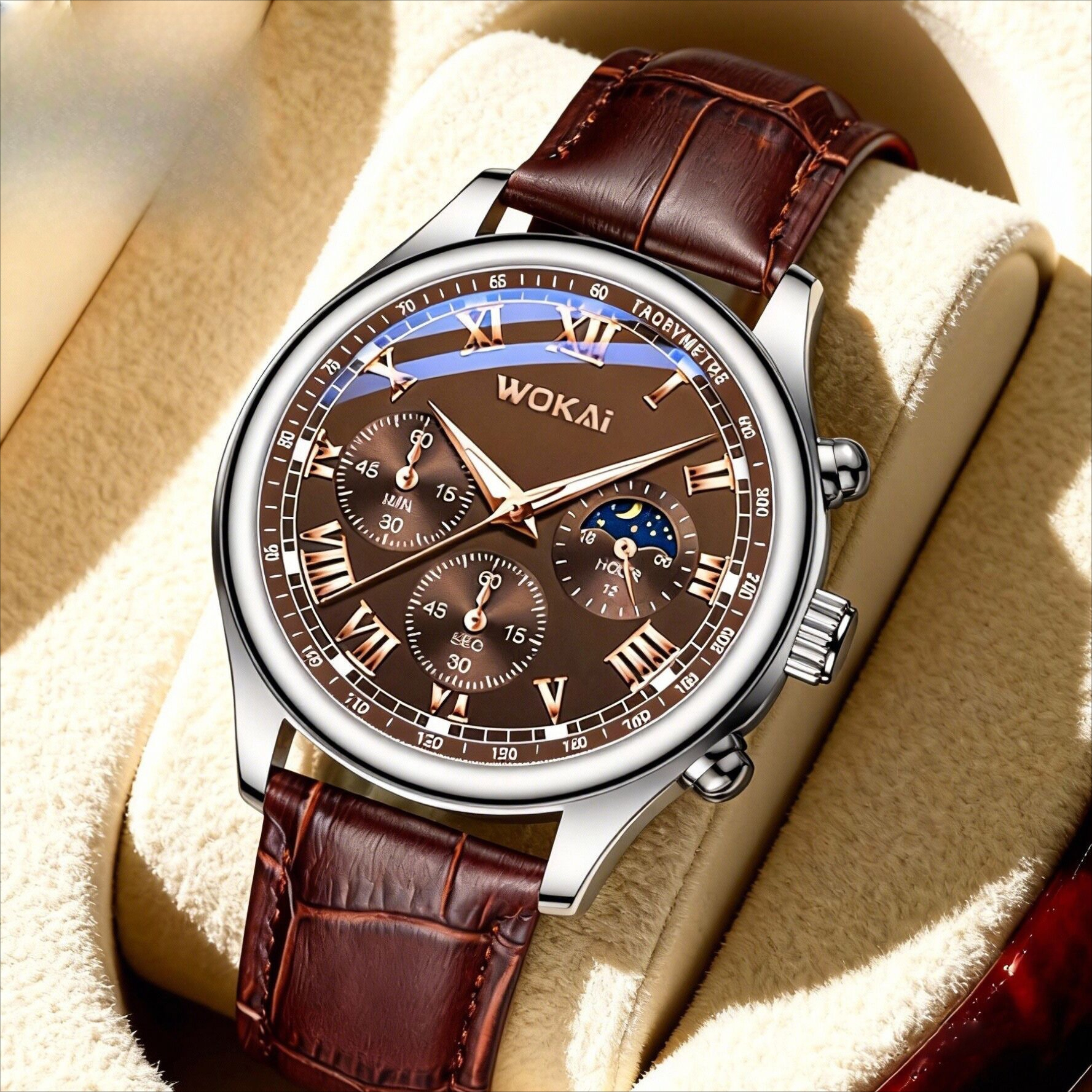 Luxury Men Business Watches Fa - مراجعة Luxury Watch Organizer وسعره