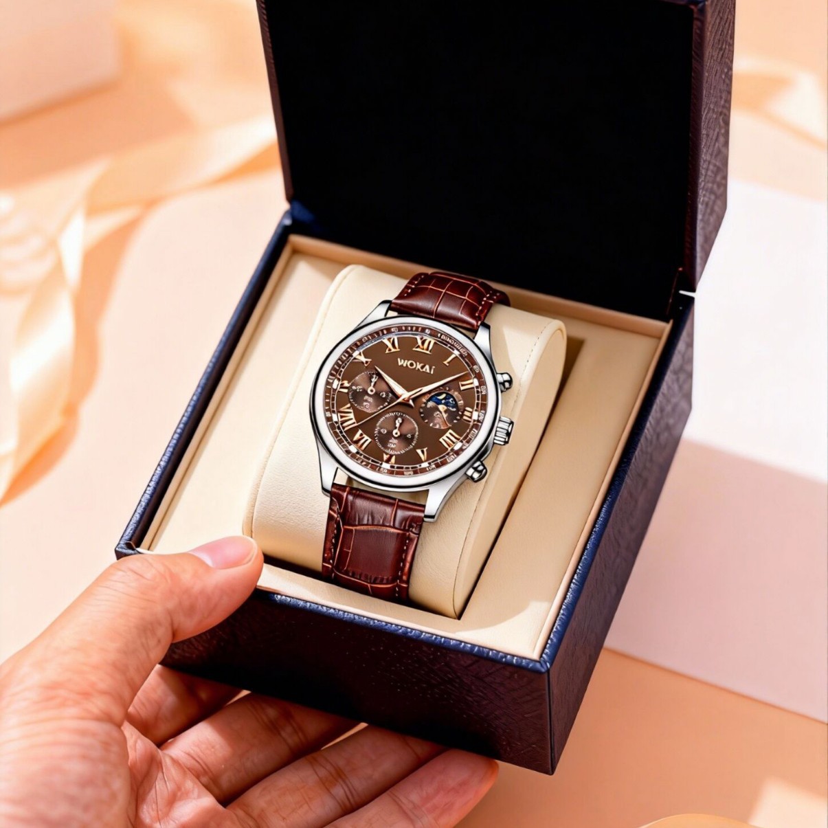 Luxury Men Business Watches Fa - مراجعة Luxury Watch Organizer وسعره