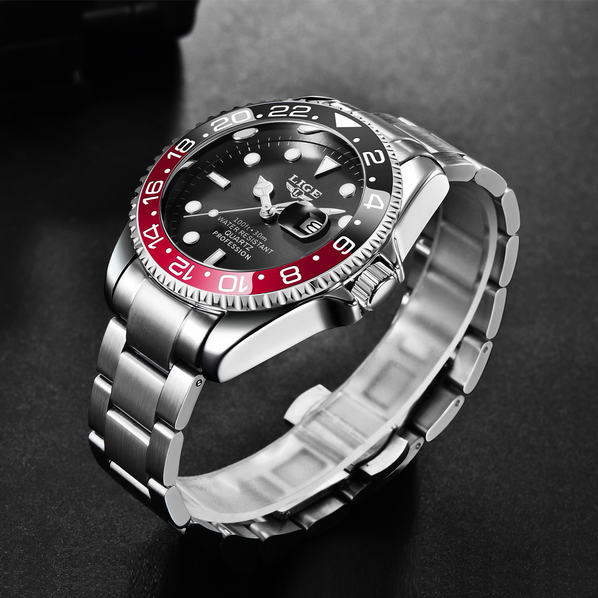 LIGE New Luxury Couple Watches - مراجعة Luxury Watch Organizer وسعره