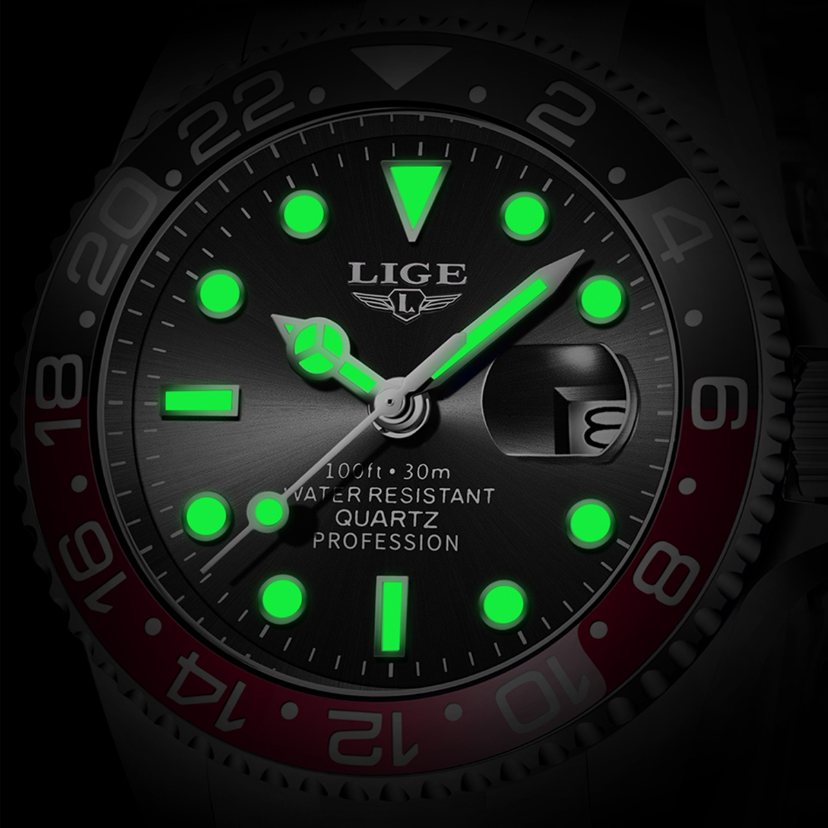 LIGE New Luxury Couple Watches - مراجعة Luxury Watch Organizer وسعره