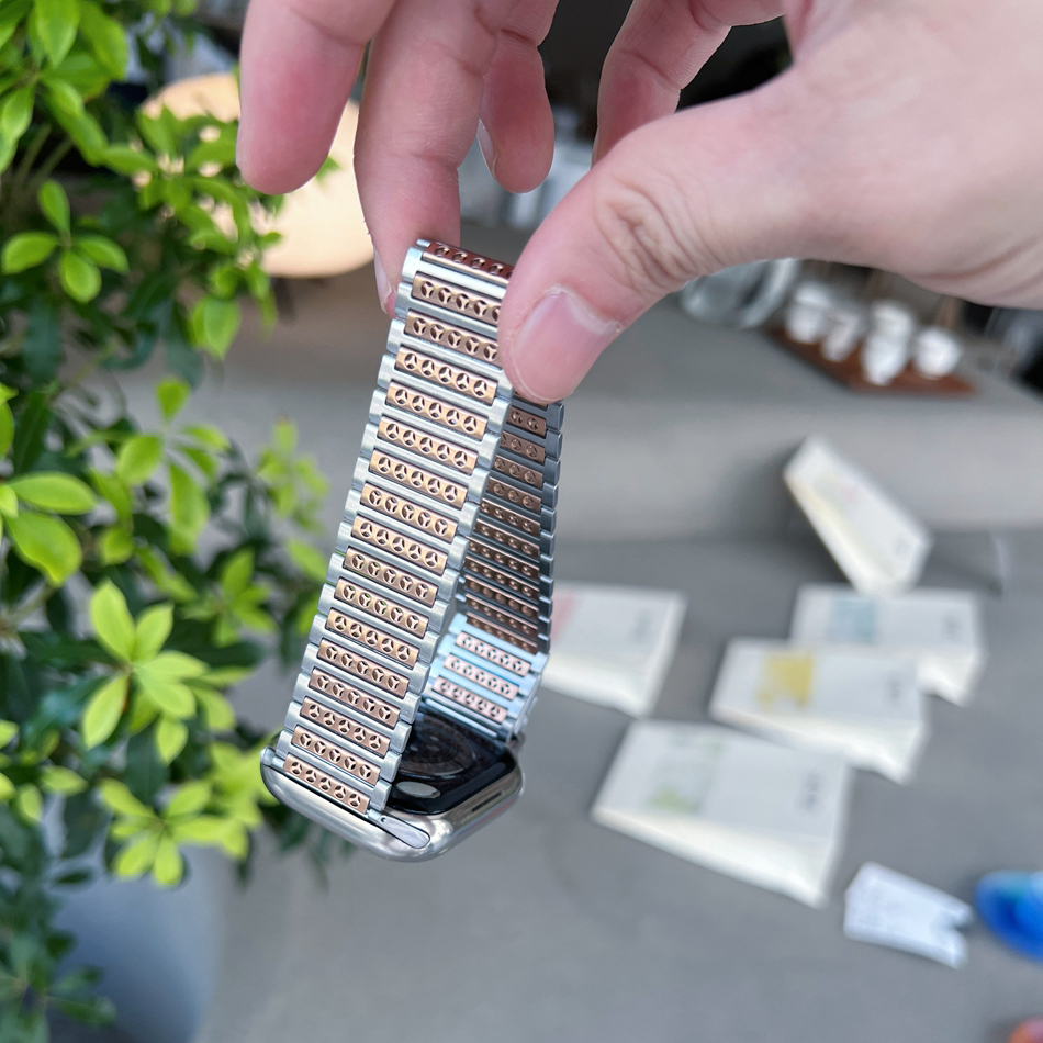 Magnetic Strap For Apple Watch - مراجعة Luxury Watch Apple Bands وسعره