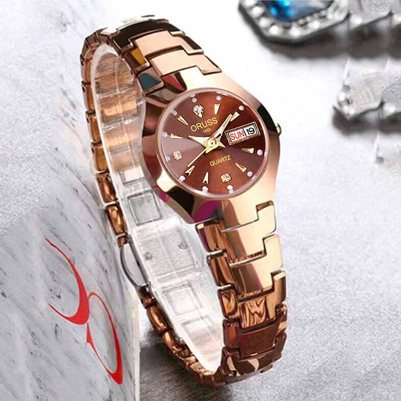 ORUSS Hot Brand Ladies' Watch  - مراجعة Luxury Watch Green وسعره