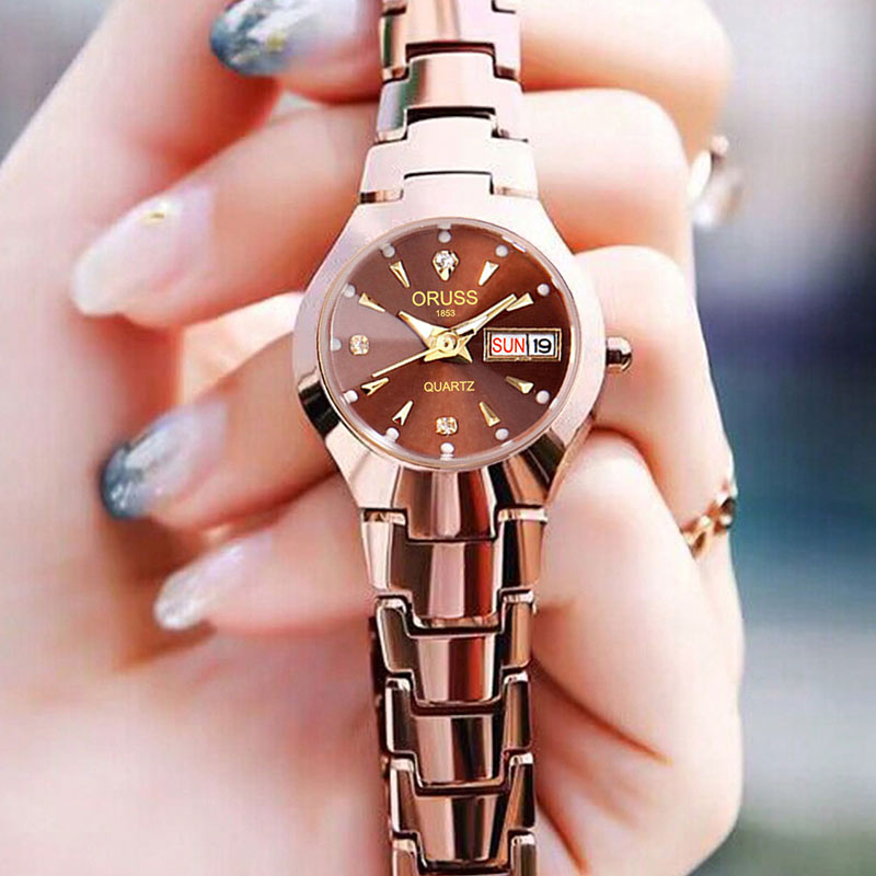 ORUSS Hot Brand Ladies' Watch  - مراجعة Luxury Watch Green وسعره