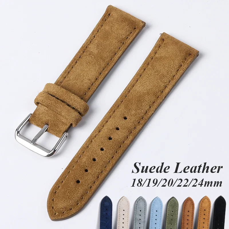 Suede Genuine Leather Watchban - مراجعة Luxury Watch Jaeger Lecoultre وسعره