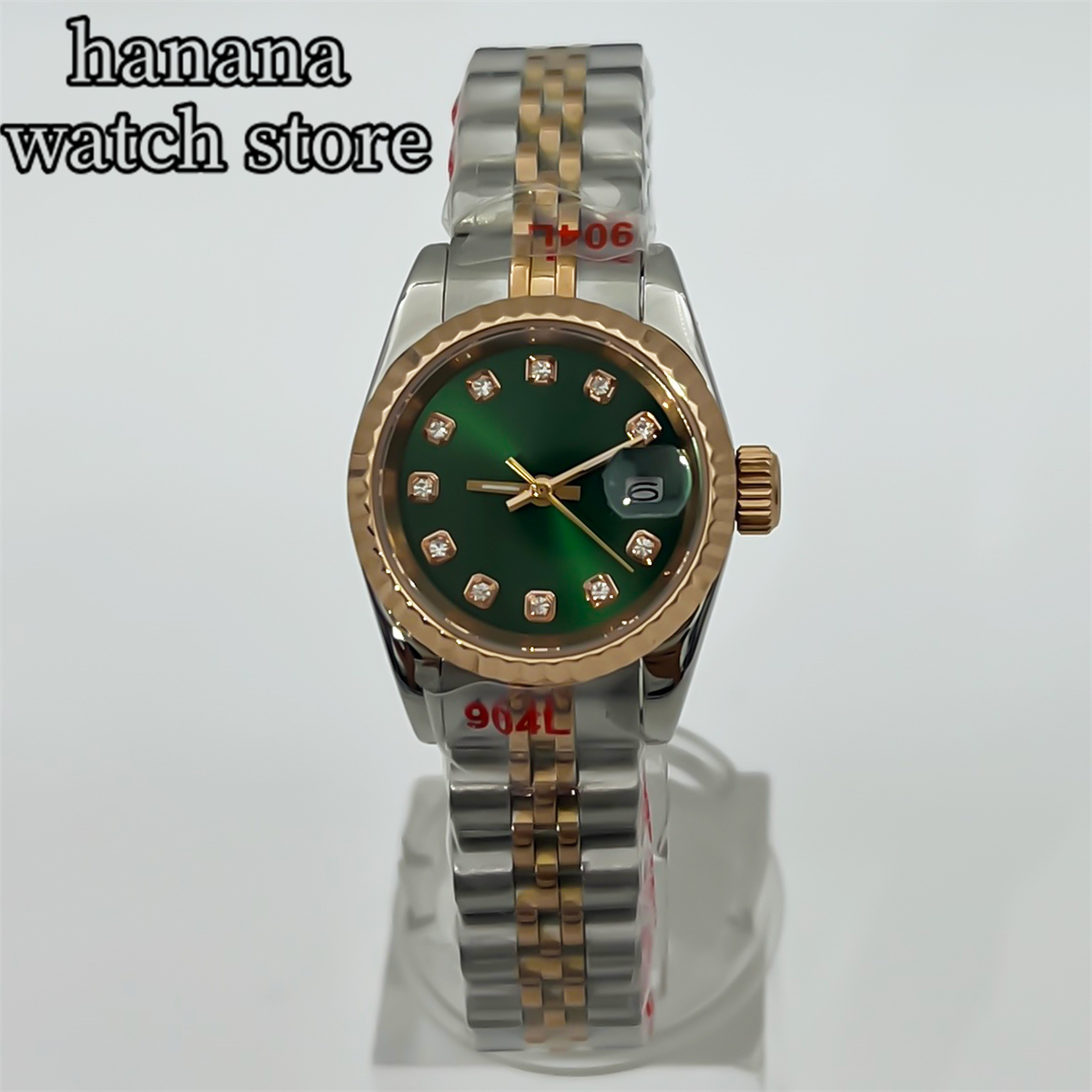 BLIGER 26mm NH05 Luxury Women' - مراجعة Luxury Watch With Green Dial وسعره