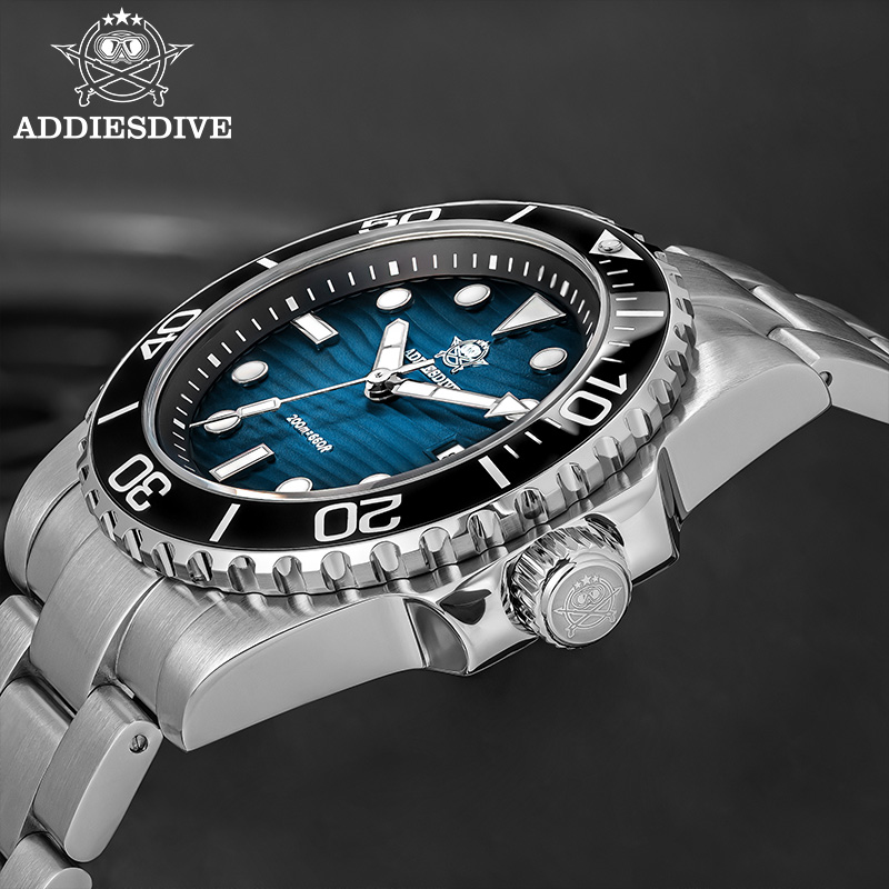 ADDIESDIVE Men's 2115 Quartz W - مراجعة Luxury Watch Green وسعره