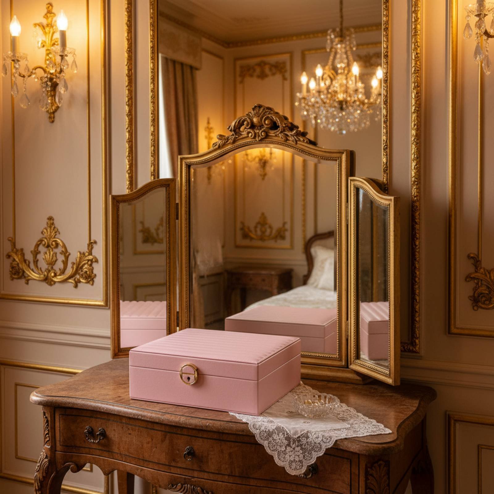 Multi-Tier Jewelry Box Soft Lu - مراجعة Luxury Watch Tier وسعره