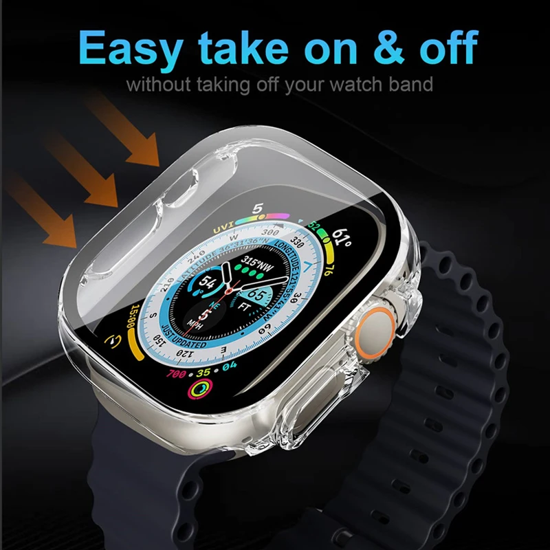 Glass+case For Apple Watch Ult - مراجعة Luxury Watch Apple Bands وسعره