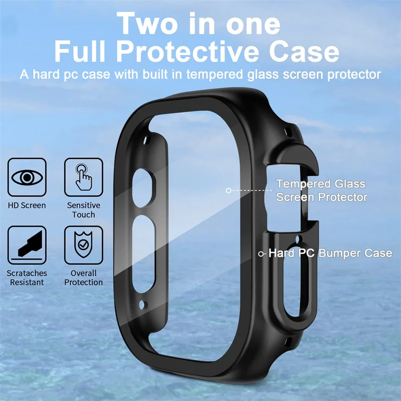 Glass+case For Apple Watch Ult - مراجعة Luxury Watch Apple Bands وسعره