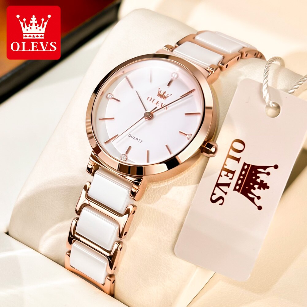 OLEVS Fashion Women Watches Re - مراجعة Lux Watch وسعره