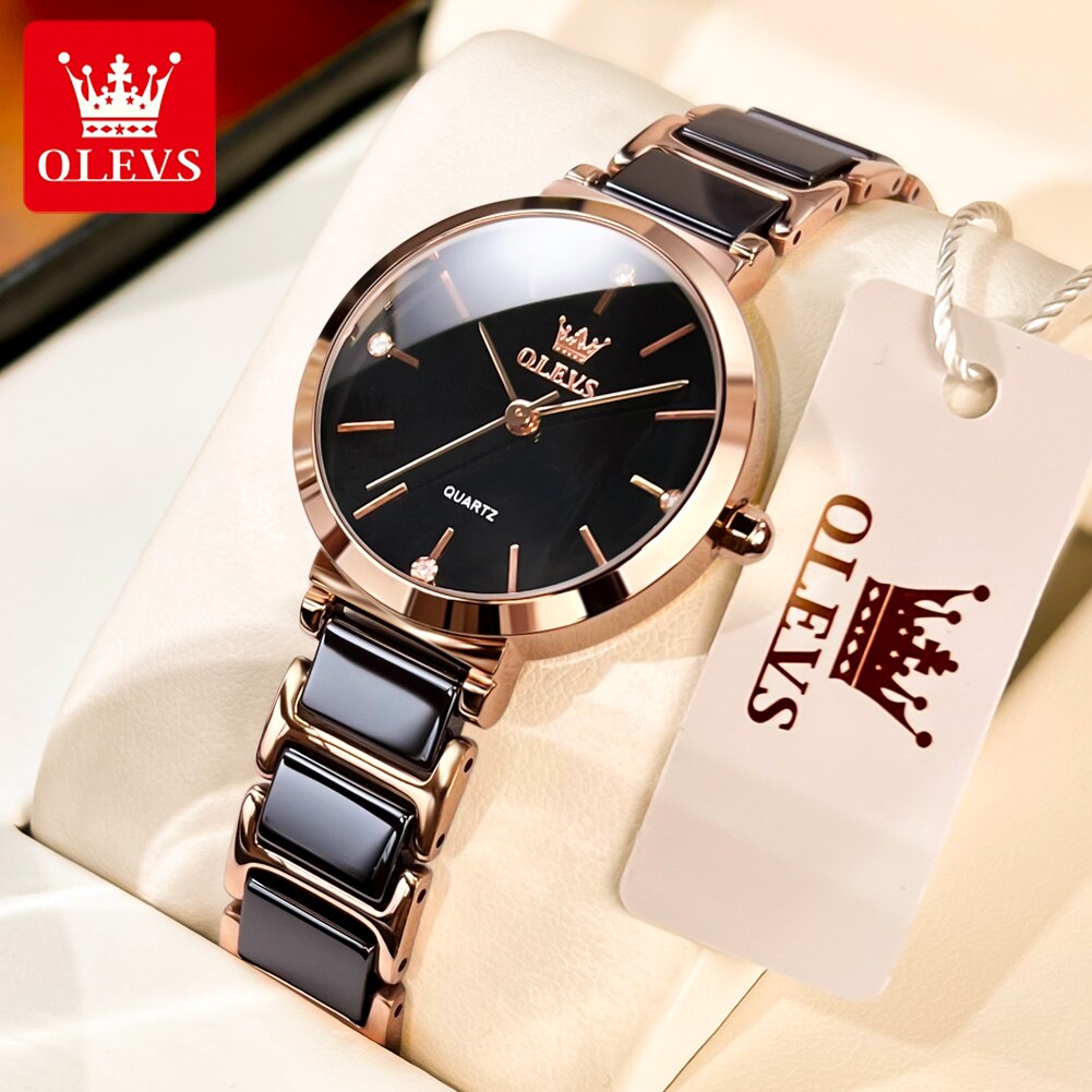 OLEVS Fashion Women Watches Re - مراجعة Lux Watch وسعره