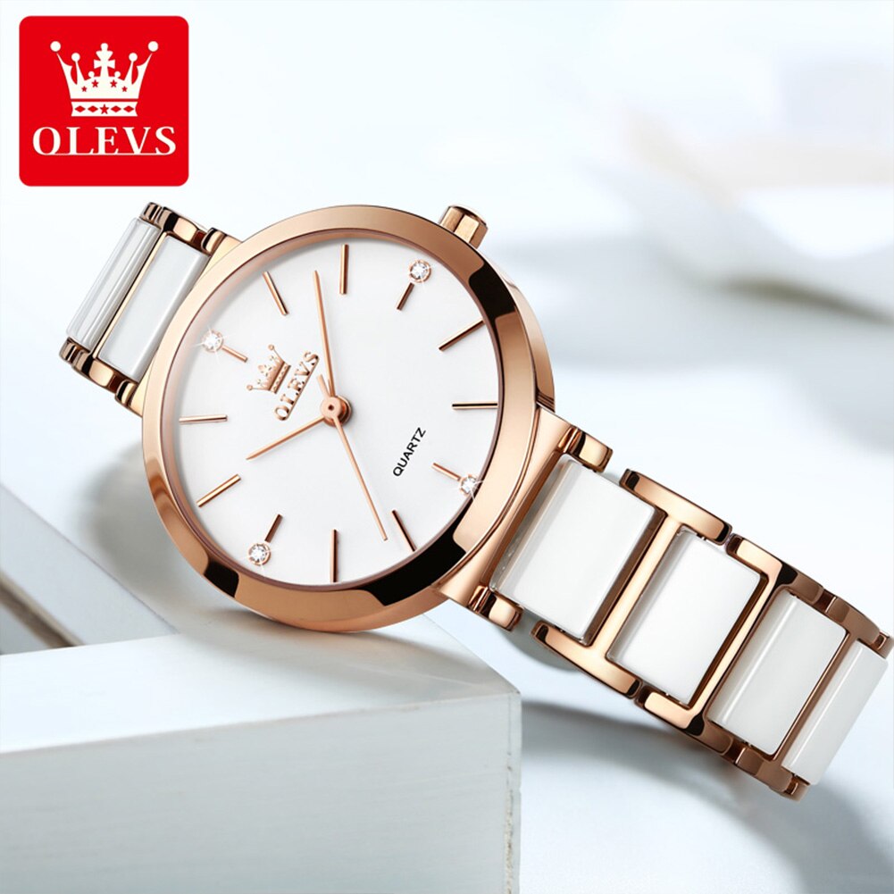OLEVS Fashion Women Watches Re - مراجعة Lux Watch وسعره